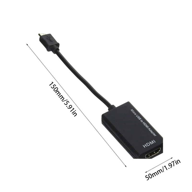 Портативный мобильный телефон микро-Usb к Hdmi адаптер 1080P Mhl Hdtv кабель аудио-видео