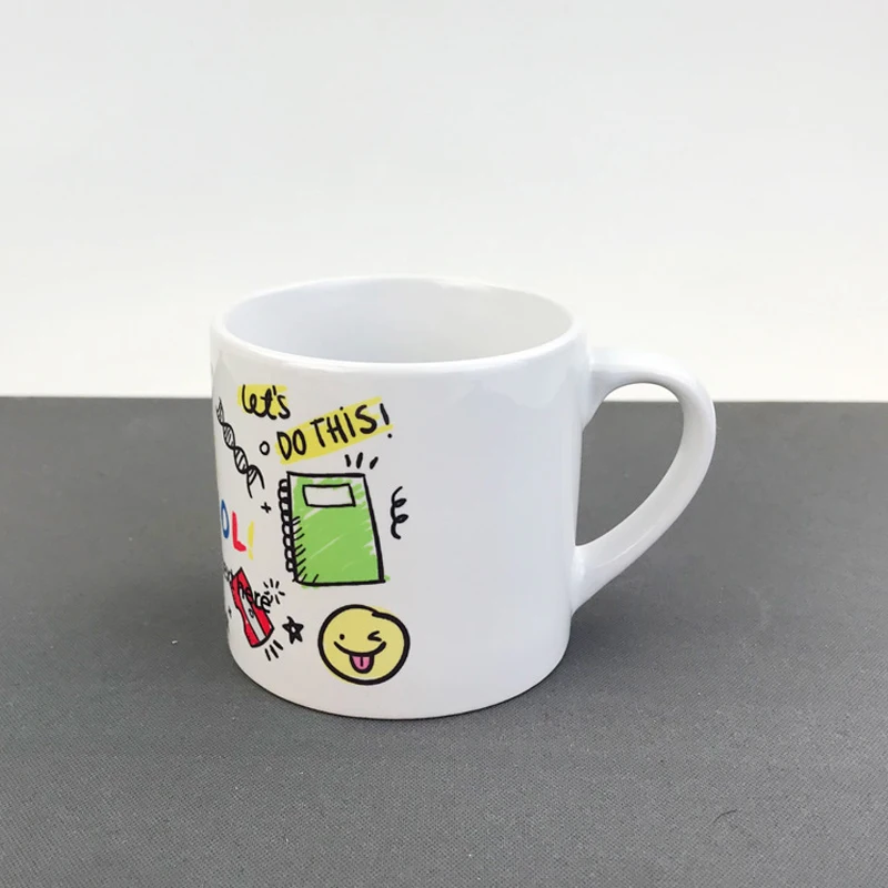 Сделай сам 6 унций маленькая кофейная молочная чашка персонализированный