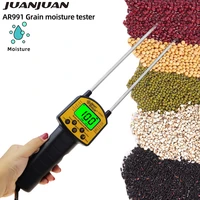 digital grain moisture meter ar991 smart sensor use for corn wheat rice bean peanut moisture humidity tester
