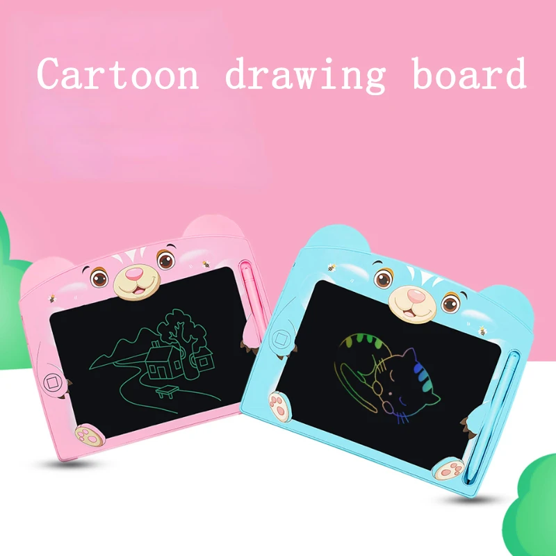 

Cartoon Drawing Board Learning Toys for Children Liquid Tablet Color Lcd Writing Tablet Graffiti Educational Toys Juguetes