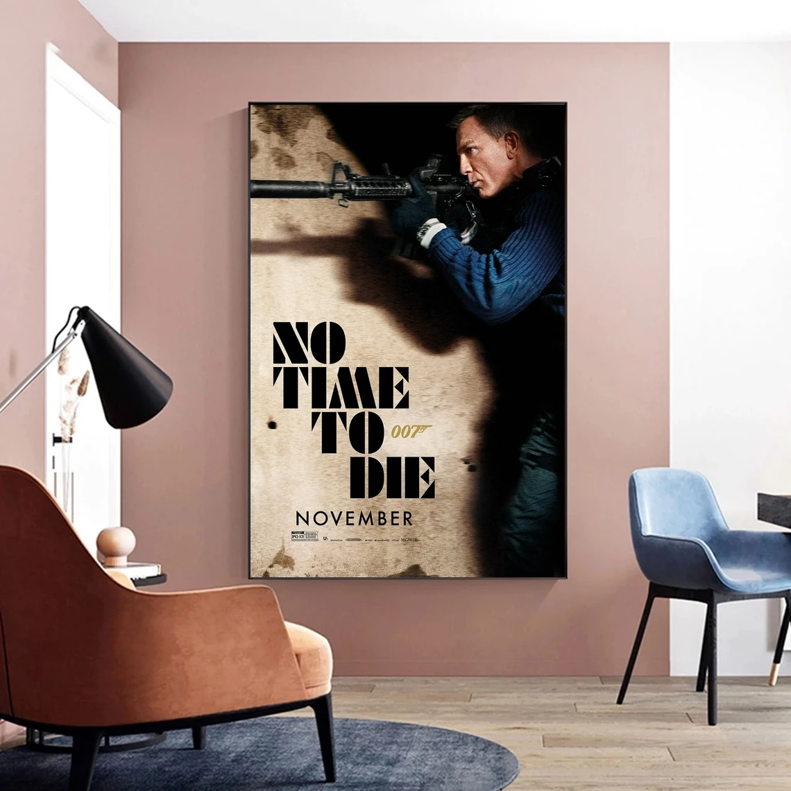 

No Time to Die Movie Poster Wall Painting Home Decoration (No Frame)