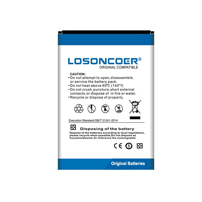 Аккумулятор LOSONCOER 3900 мАч для OUKITEL S68 |