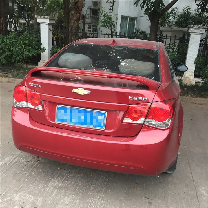 Задний спойлер из АБС пластика для Chevrolet Cruze B 2009 2014|rear spoiler|spoiler for chevrolet cruzecar rear wing |