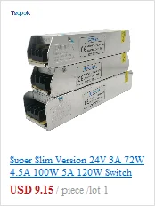 AC 220V к DC 12 V 1A 2A 3A 5A 8.5A 10A 15A 20A 30A 40A 50A импульсный источник питания адаптер питания, трансформатор светодиодной ленты