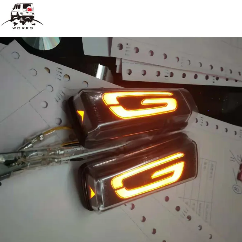 W463 светильник отражателя крыла подходит для G-class G350 G500 G55 G63-G-style fender поворотный