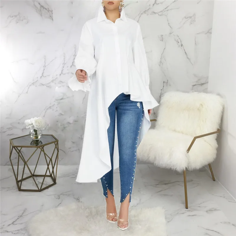 

Office Lady Women Femal Ladies Long Sleeve Deep V Shirt Dress Sexy Beach Dress Elegant Sexy Party Dress New