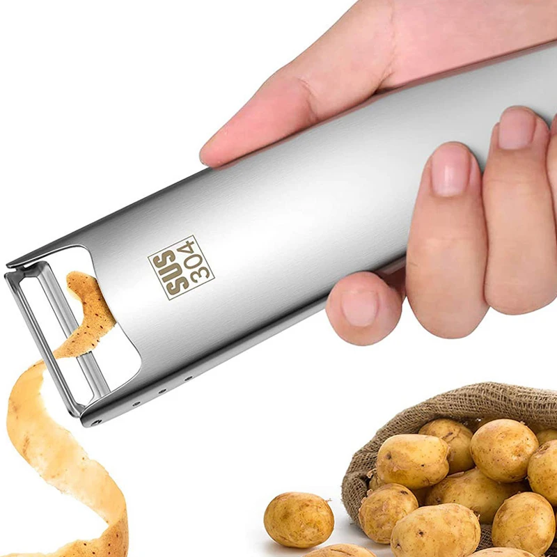 

Овощечистка, слайсер, Овощечистка из нержавеющей стали, шредер, искусственное лезвие, терка, нож, Овощечистка, инструменты, кухонные гаджеты