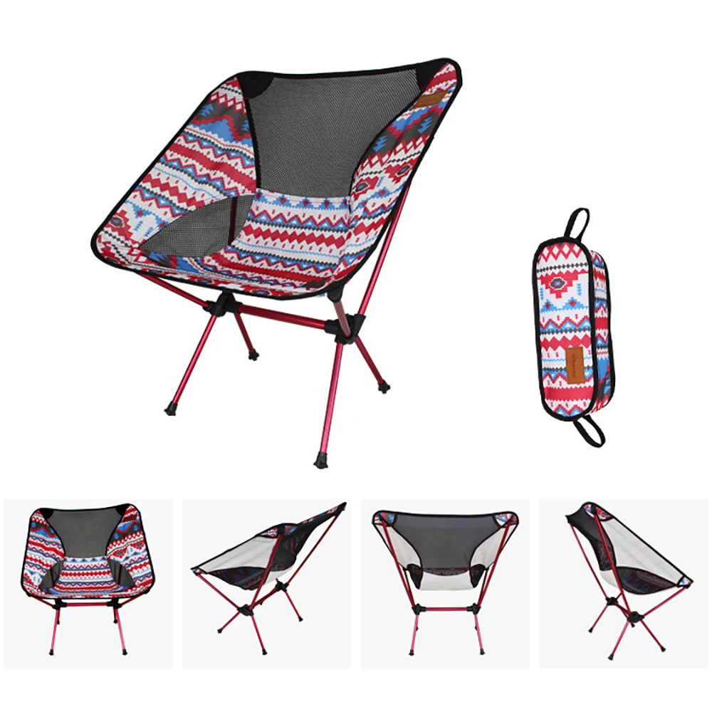 

Folding Seat Beach Portable Compact Picnic Folding Chair Festival Hiking Outdoor Tools Easy Installation Foldable Camping Chair