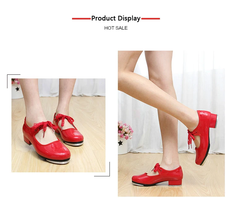 Туфли для девочек красные белые лакированные с гибкой лентой завязками удобные
