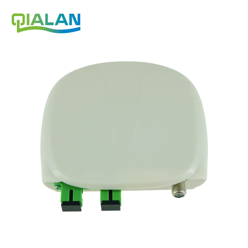 Оптоволоконный FTTH оптический приемник SC/APC-SC/APC с WDM и AGC мини-узлом Внутренний оптический приемник и оптический Transeiver