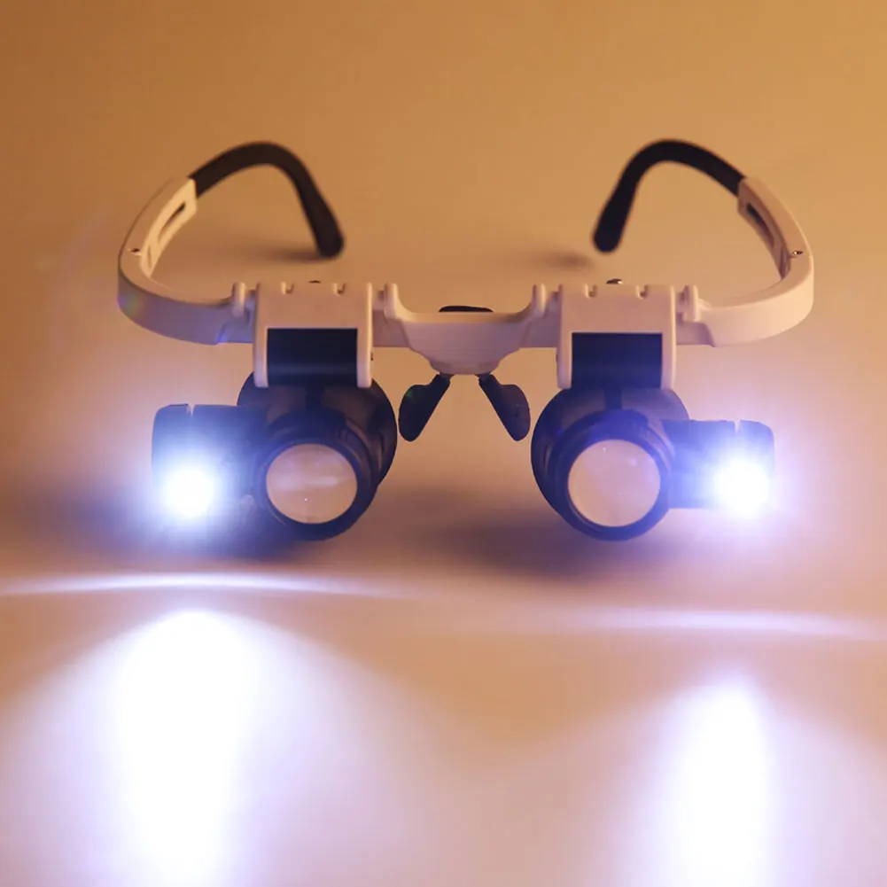 

Magnifying Glasses Magnifier 8x15×23× With LED Light for Jeweler Watchmaker Magnifying Glasses