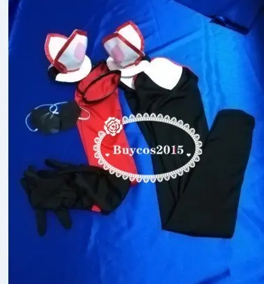 Костюмы для косплея Twintail ni Narimasu хвост Красный заказ |