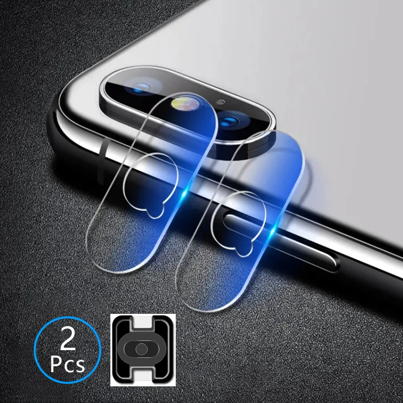 2 шт. пленка для камеры apple iphone x s xr xs max 6 7 8 plus Закаленное стекло Защитная объектива