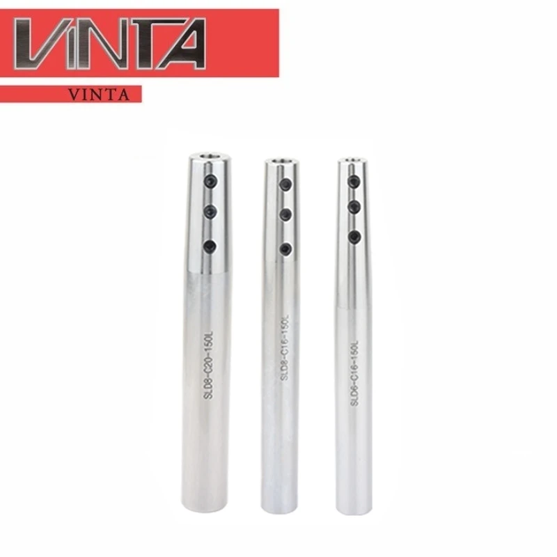 Перфорированный боковой фиксированный удлинитель прямой хвостовик токарный