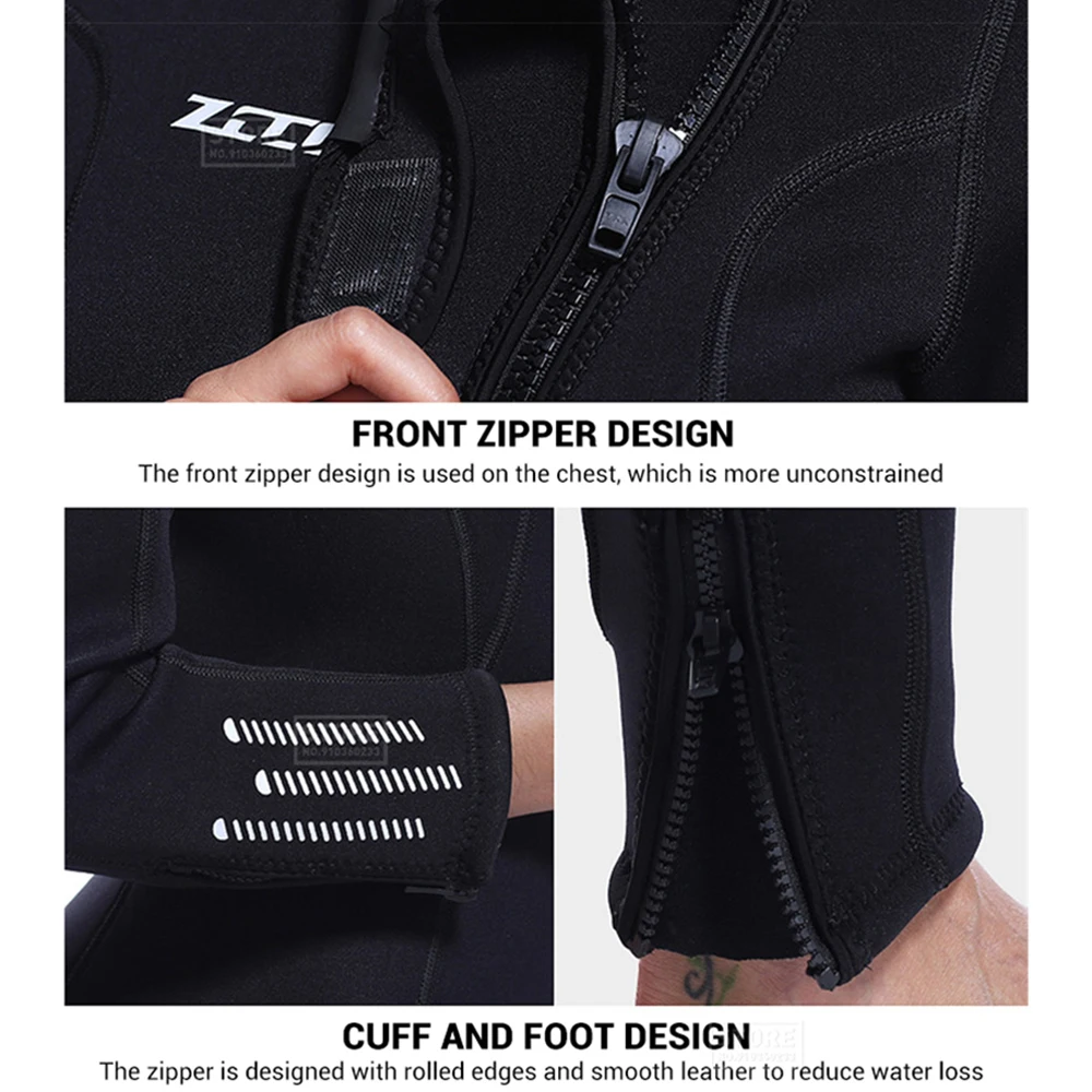 Неопреновый гидрокостюм 3 мм мужской костюм для серфинга и дайвинга комплект