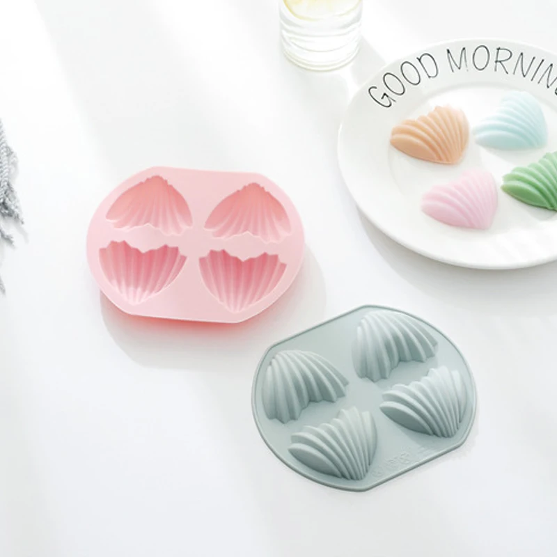 Силиконовая форма для выпечки 4 ячейки в форме сердца | Дом и сад