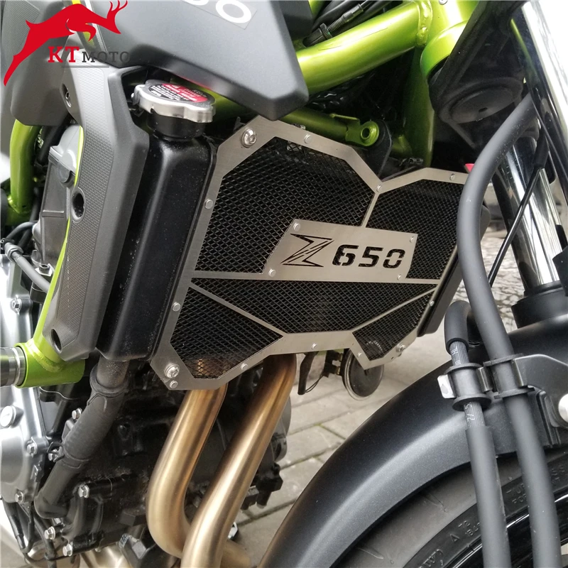 Мотоциклетные аксессуары для Kawasaki Z650 Z 650 2017 2020 Защита радиатора решетка защита
