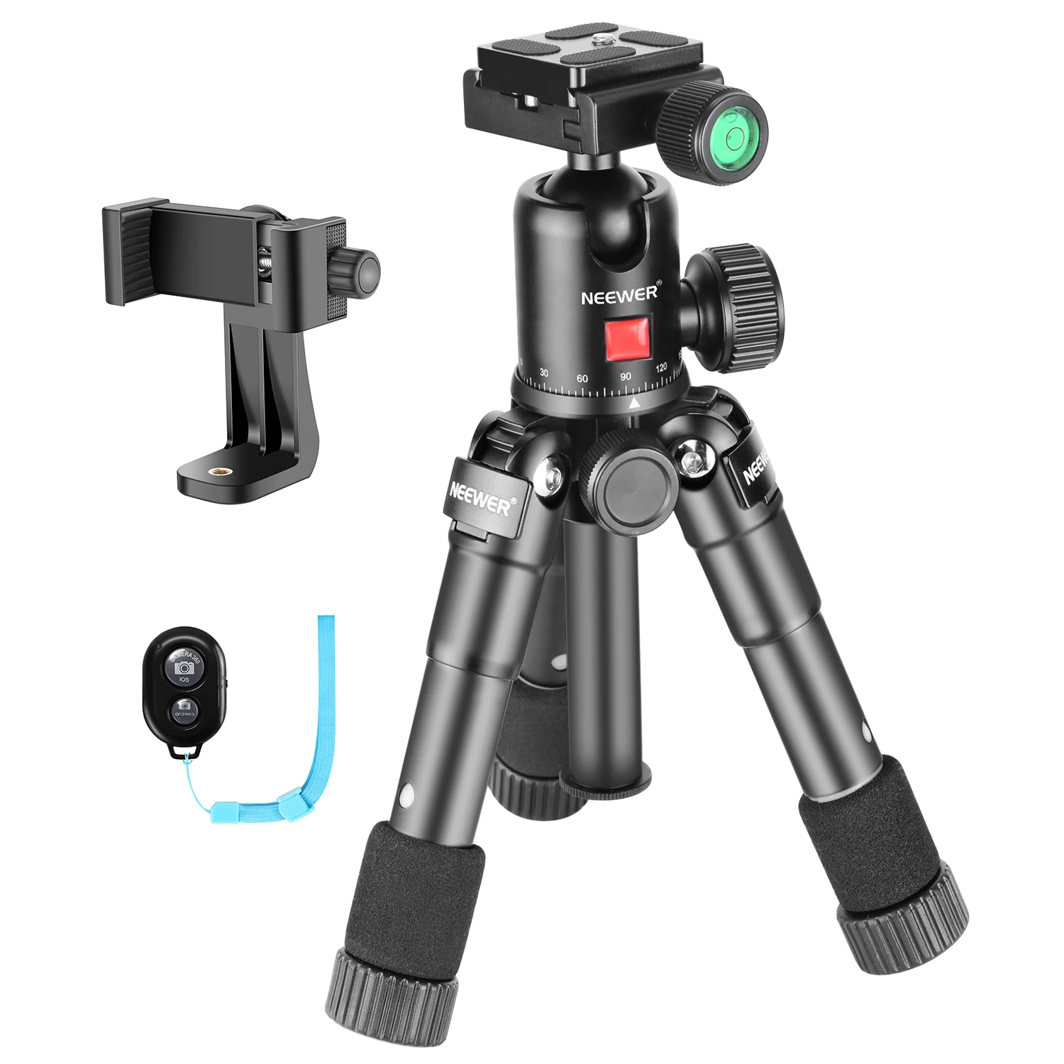 Neewer 20 дюймов портативный компактный настольный мини-штатив с шаровой головкой 360