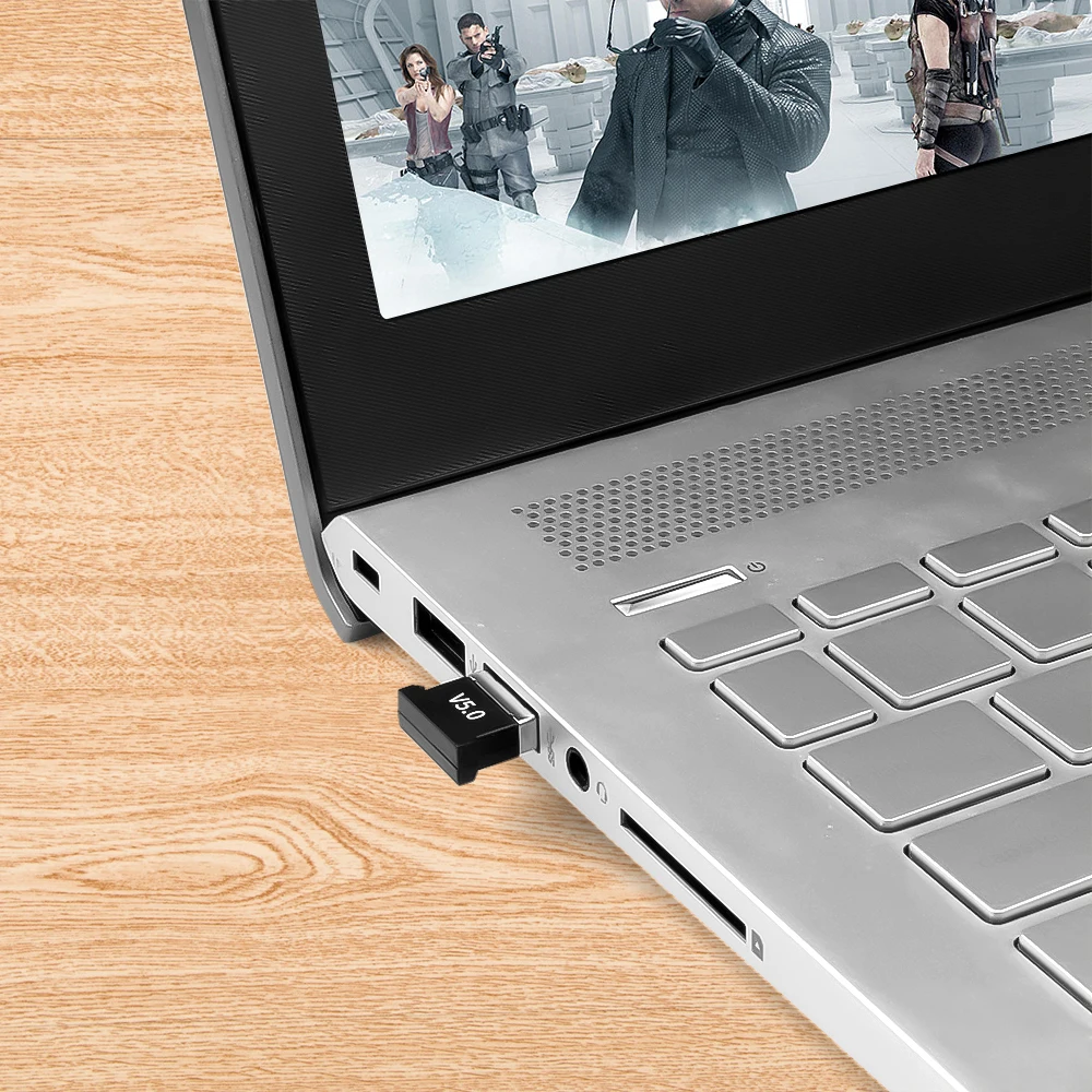 USB адаптер Kebidumei Bluetooth 5 0 беспроводной музыкальный ресивер мини usb передатчик для