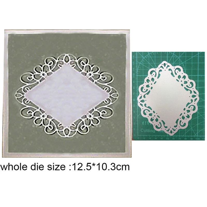 2021 новые металлические штампы тиснение рама для заднего фона Трафаретный