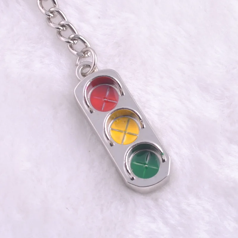 Креативный мини светофор автомобильный брелок для ключей мужчин модные женские