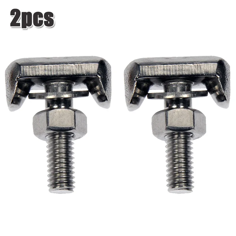 

2Pcs Car Battery Cable Terminal Connector T Bolt For Cadillac Chevrolet GMC Saturn 19116852 6X0915138 64740