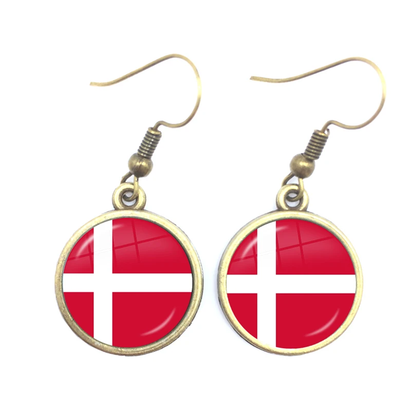 Малайзия Лаос Дания Норвегия Швеция Словакия Национальный флаг 16 мм стеклянный