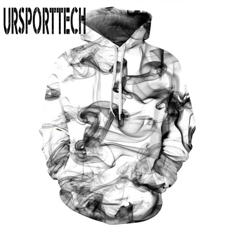 picture color URSPORTTECH популярные модные повседневные мужские и женские 3D толстовки с принтом молочного космоса галактика толстовки с капюшоном унисекс Топы оптом размера плюс - Цвет: picture color