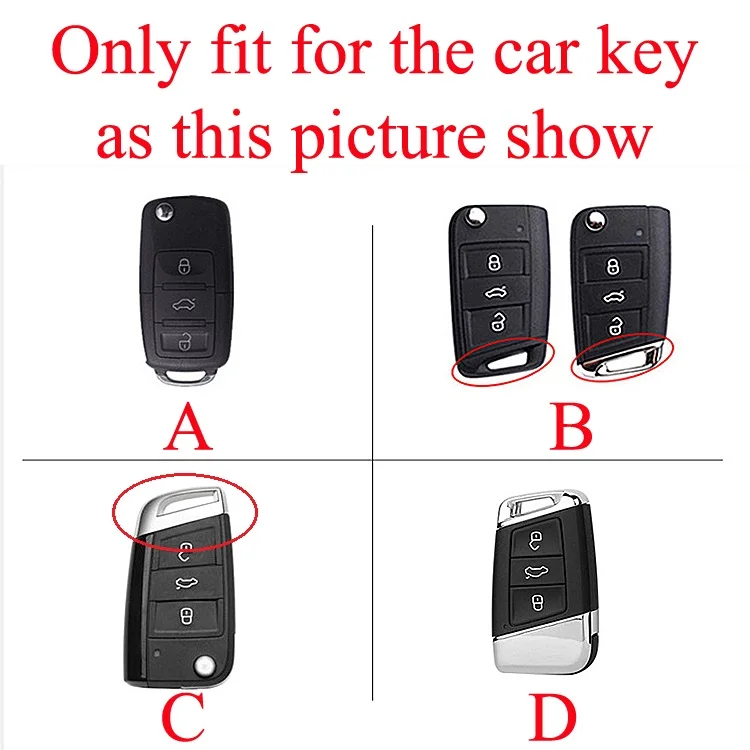 1 мягкий ТПУ чехол для автомобильного ключа дистанционного управления Volkswagen VW