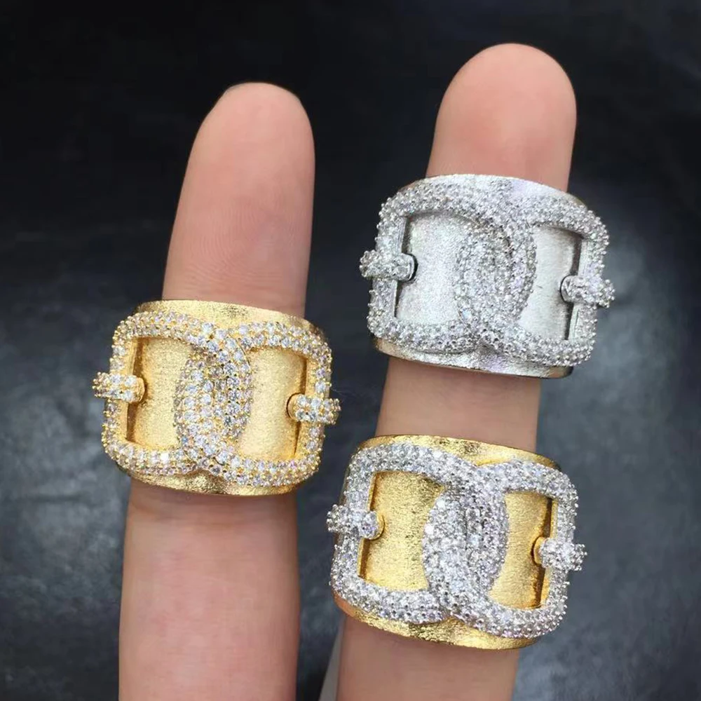 

missvikki Luxury Gorgeous original design Rings For Women Wedding Cubic Zircon Engagement Dubai Naija Bridal Finger Ring 2021