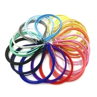 500 pieces mixed 20 colors wholesale solid fabric covered metal headband 5mm diy crafts hairband headwear girls hair loop bulk