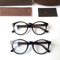 vintage tom for optical eyeglasses frames ford fashion round acetate women men reading myopia prescription tf0591 eyeglasses