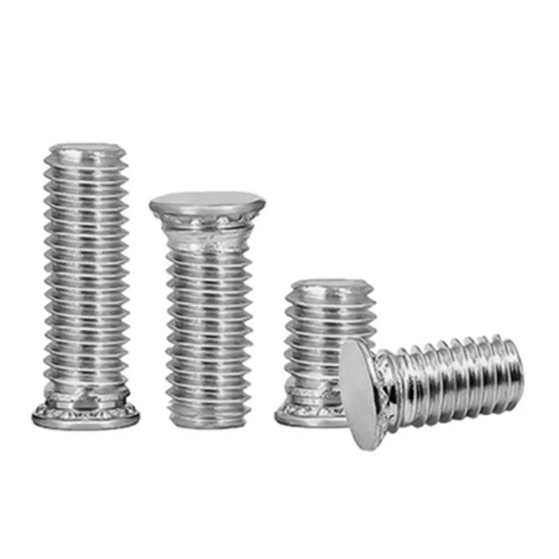 90pcs 2#-56*5mm big flat head pressure riveting screws Corrosion resistant Surface smooth 304 stainless steel |