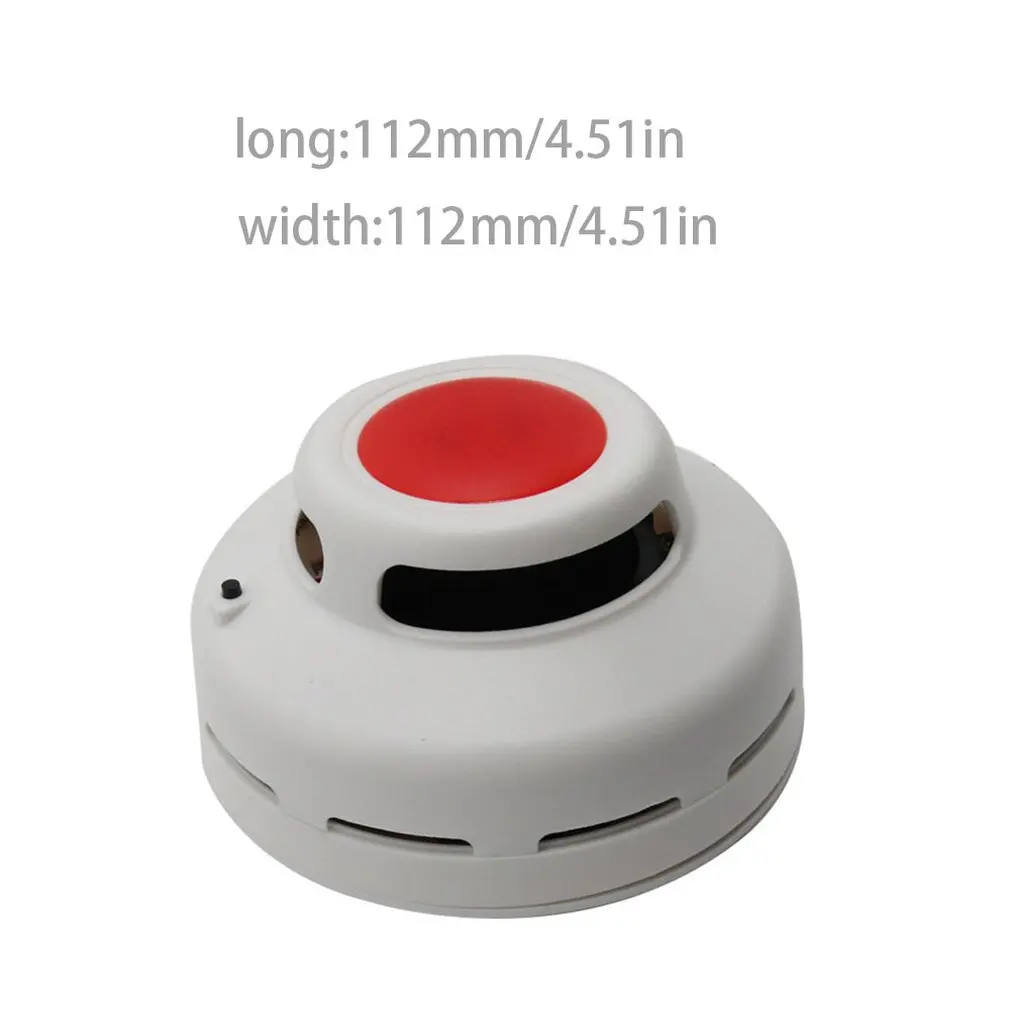 

Wireless independent smoke and carbon monoxide detector sensor alarm light sound alarm human voice prompt for home gas leakage