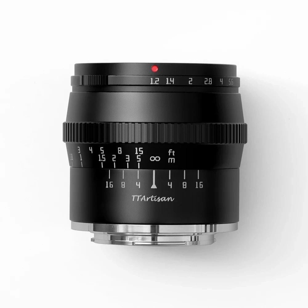 

TTArtisan 50 мм F1.2 объектив для Sony E Mount объектив Fujifilm XF M4/3 Canon M M43 крепление Камера объектив с широкой диафрагмой и ручной фокусировкой APS-C Камера о...