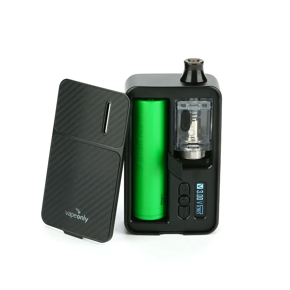 Оригинальный VapeOnly Space Mod Pod Kit 60 Вт Vape с РБА база/0. 4ohm/0. 6ohm/1.2ohm vAir-Mi катушка Vs Zeta/Target PM80