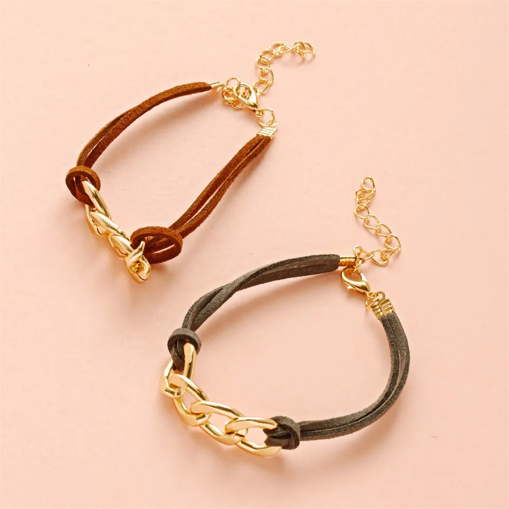 

Charmsmic Hand Braided Butterfly Charm Bracelets Rhinestone Mens Women Unisex Irrgular Armband Personality Adjustable JewelryCha