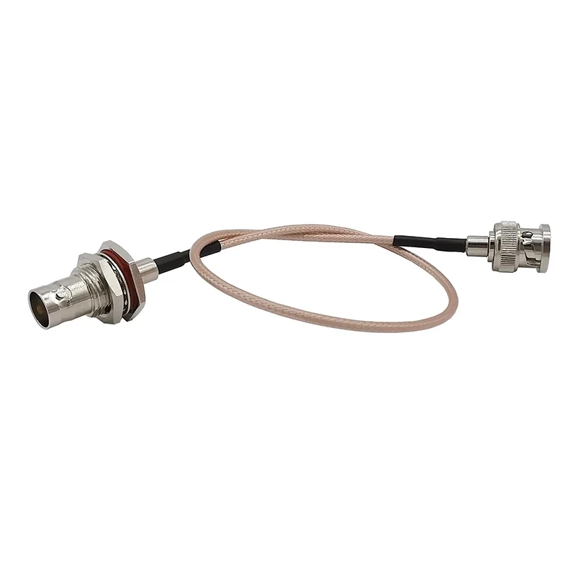 RG179 Cable BNC Male to Female Bulkhead 75 Ohm Connector 30/20/15CM HD SDI Transfer RF Video Signals Pigtail Coax Cord | Обустройство