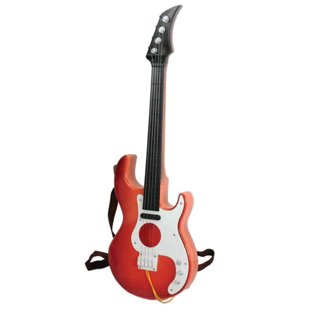 Portable Simulation Toy Guitar Guitar Bass Toys Practice Guitar Gift