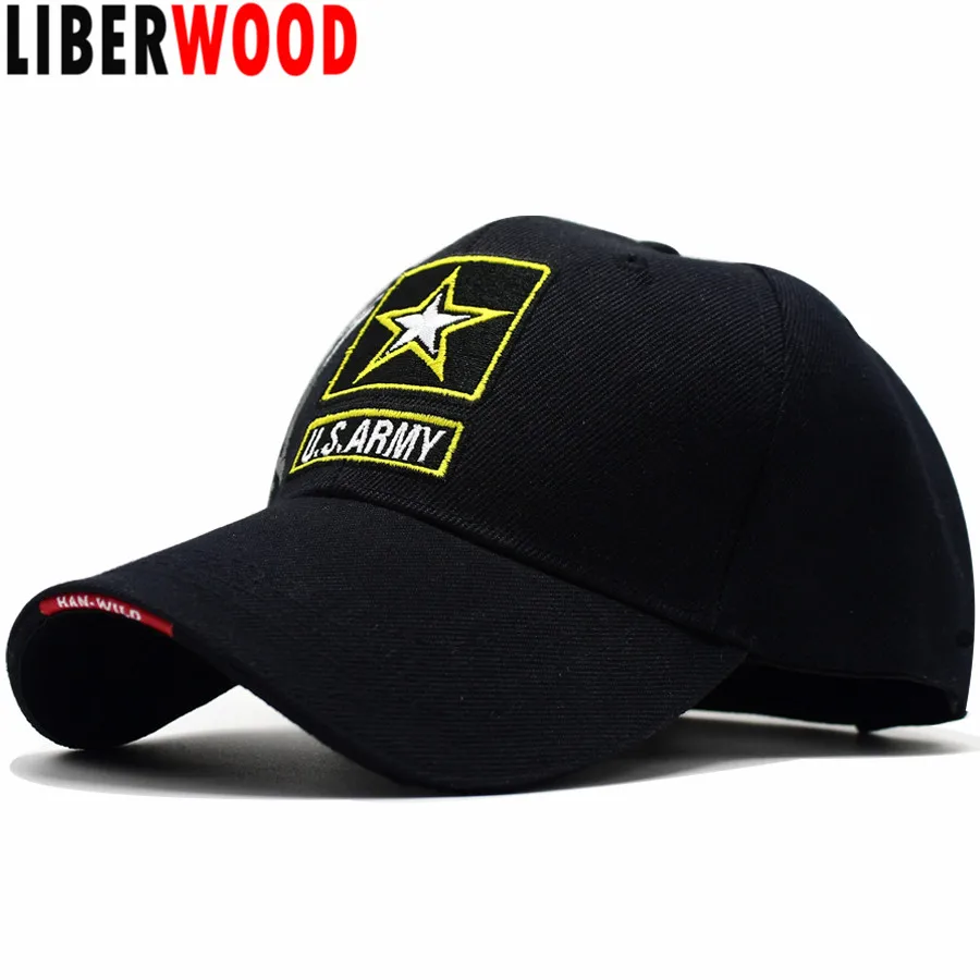 LIBERWOOD армия США Премиум качество только винтажная армейская бейсболка со