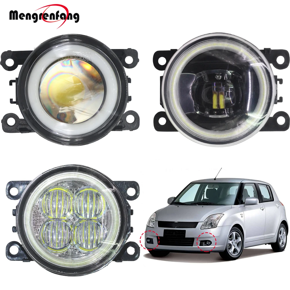 2 шт. Противотуманные фары Дневные Фары Светильник светодиодный Ангел глаз DRL
