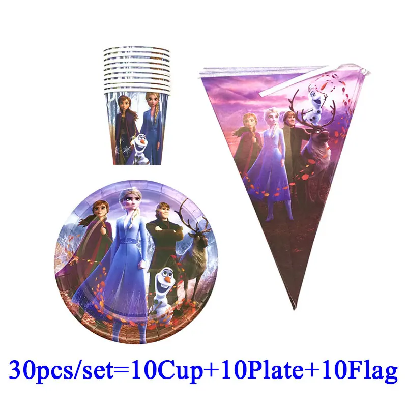 Новинка кружки Холодное сердце 2 Эльза и Анна принцесса тарелки баннер флаг