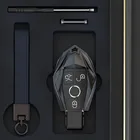 Чехол для автомобильных ключей, чехол для ключей Mercedes Benz A B C S Class AMG GLA CLA GLC W204 W205 W176 W221, аксессуары, держатель, брелок