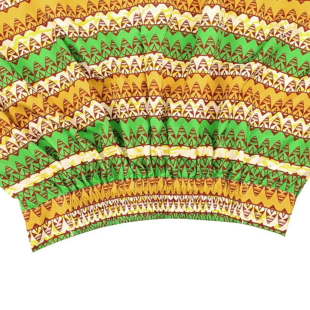 

Vintage 3d Digital Print Wide Leg Pants Ladies elegant Retro Casual High Waist Wide Leg Pants fashion Elasticated Trousers PF3M