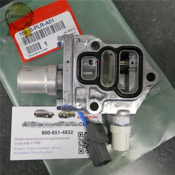 15810 PLR A01 15810PLRA01 VTEC соленоид Шпульный клапан для Honda Civic EX HX Acura EL 2001 2005|Регулятор
