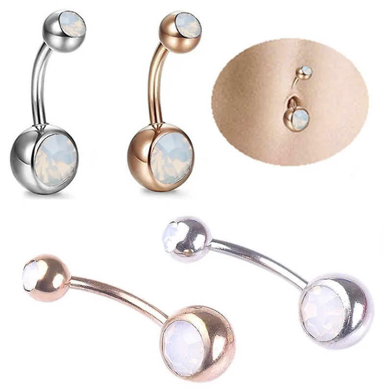 Несколько сексапильных болтающихся колец для живота Необычные пупковые шпильки