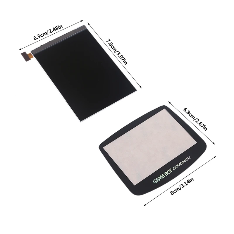 

50LA LCD Backlight Screen Replacement Kit for GBA Repair Parts Host Brighter Panel