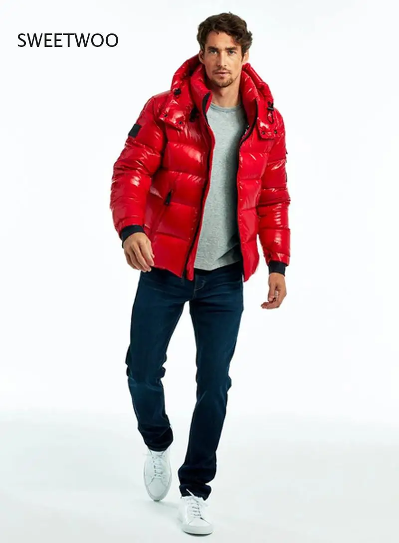 Autumn Fall Men Fashion Jackets Lightweight Bright Coat Big Sale Mens Clothing Solid Zipper Pocket Hooded Jacket Coats Outwear