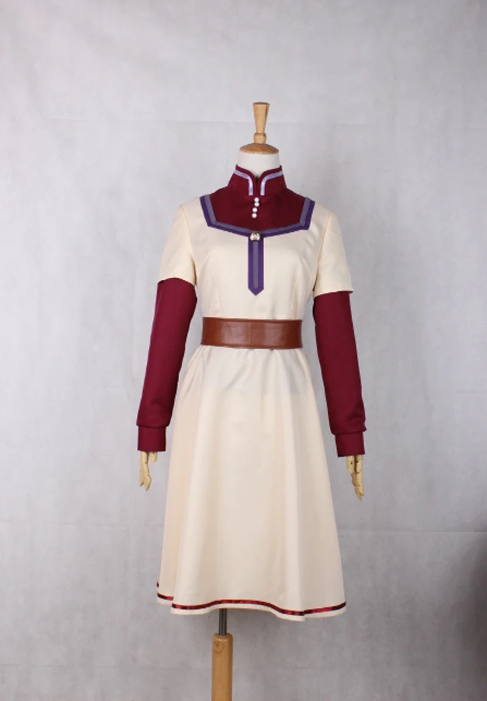 Snow White with the Red Hair Shirayuki Chemist pharmacist Cosplay Costume | Тематическая одежда и униформа