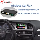 Беспроводной автомобильный интерфейс Apple CarPlay Android для Audi A4 A5 2009-2015, с функциями Mirror Link AirPlay